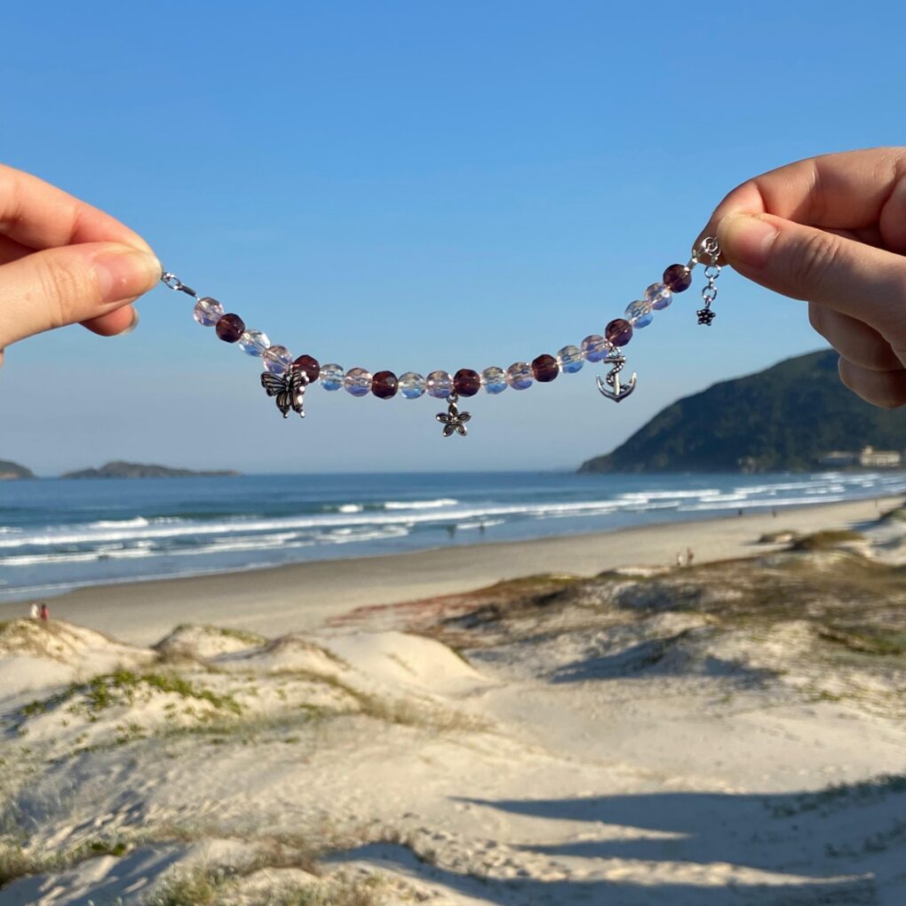 Pulseira Aurora Estelar – Fé & Confiança ð