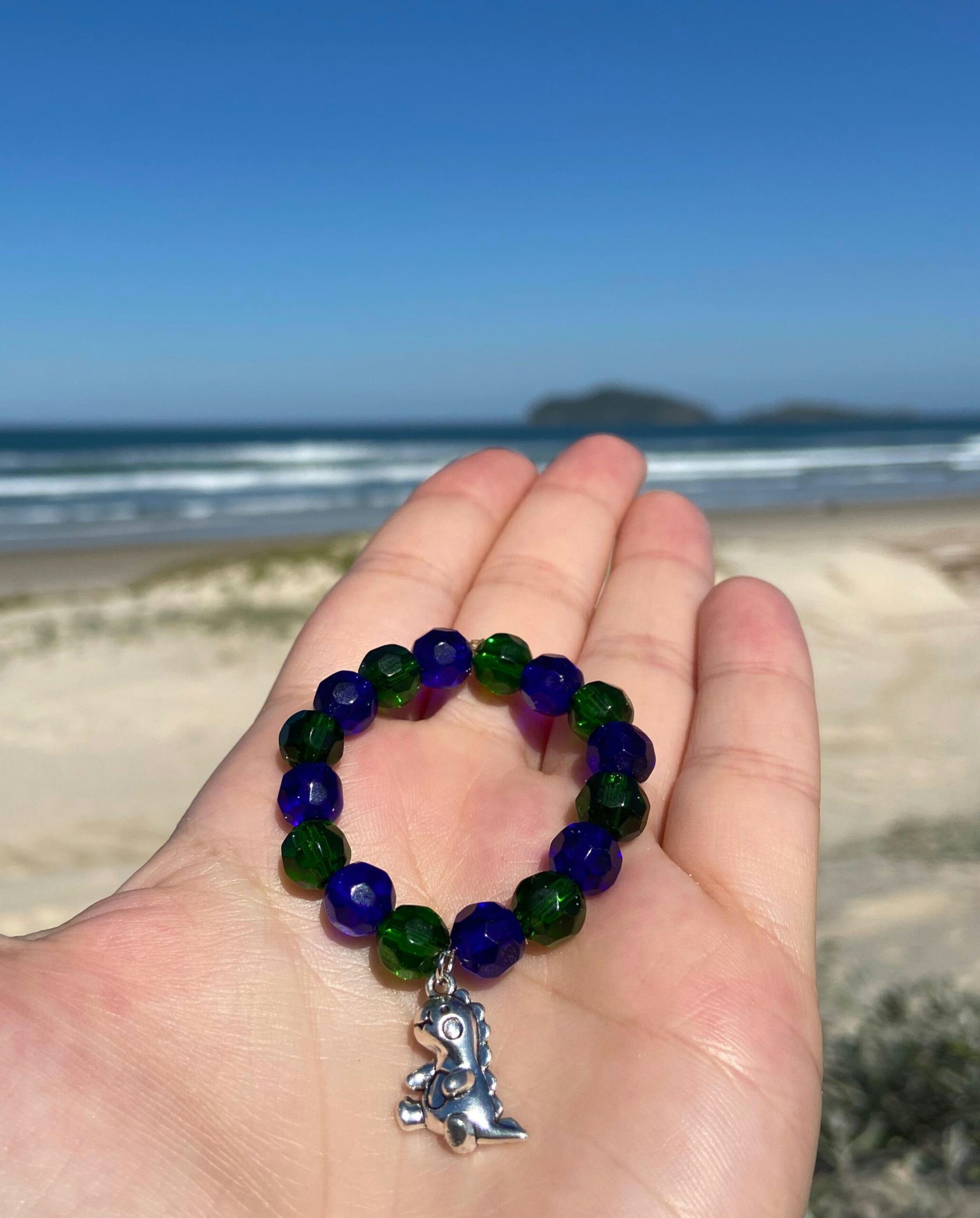 Pulseira Dino Mágico – Alegria & Coragem ð¦