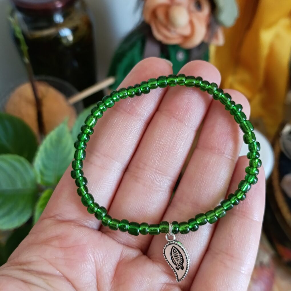Pulseira Oxóssi – Proteção & Caminhos Abertos ð