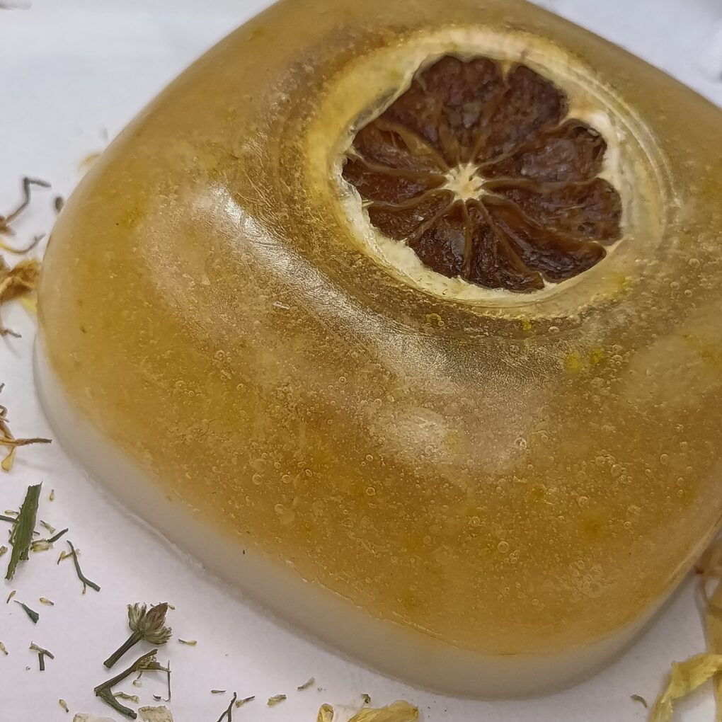 Sabonete artesanal de Laranja Doce ð