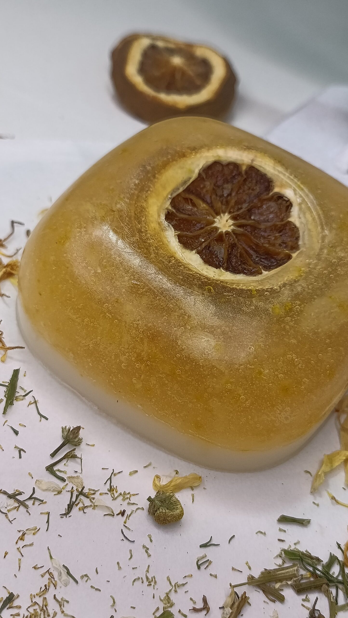 Sabonete artesanal de Laranja Doce ð