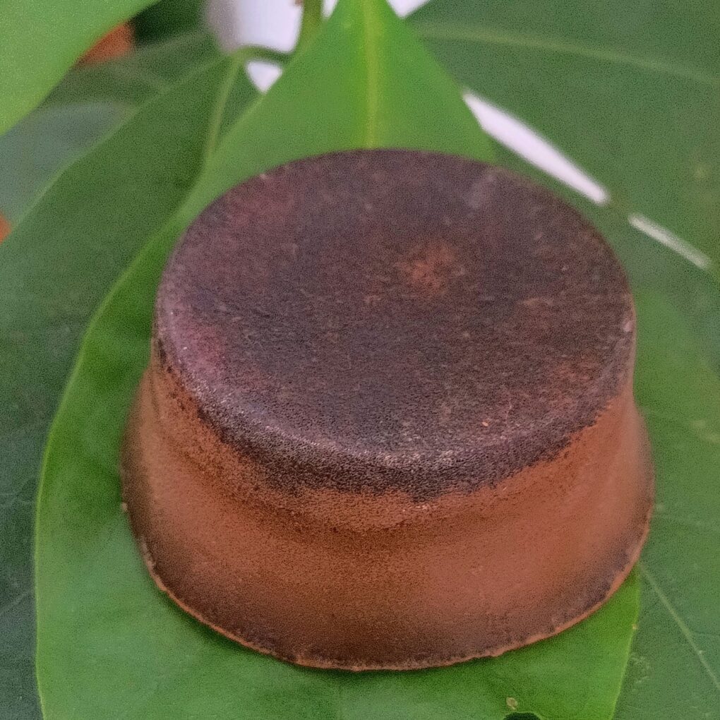 Sabonete esfoliante artesanal de café ☕