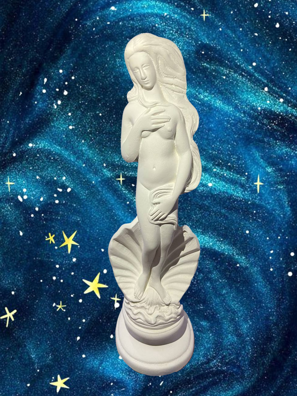 Deusa Vênus em gesso preparada para pintar | 30 cm ð©µ