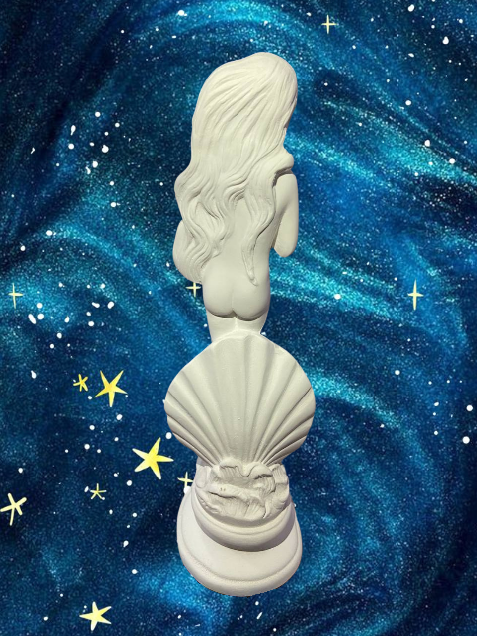 Deusa Vênus em gesso preparada para pintar | 30 cm 𩵠- Imagem 2