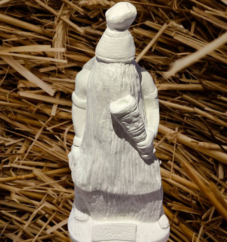 Obaluaê em Gesso Cru para Pintar | 20 cm